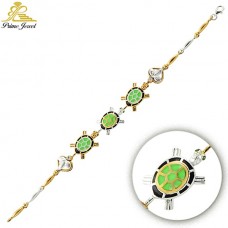 Gümüş Mineli Bileklik